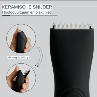 Professionele Baard- en Bodytrimmer Zwart