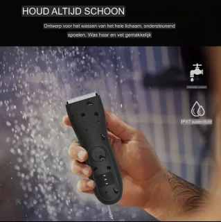 Professionele Baard- en Bodytrimmer Zwart