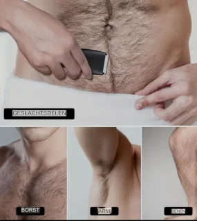 Professionele Baard- en Bodytrimmer Zwart