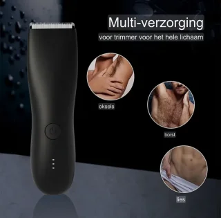 Professionele Baard- en Bodytrimmer Zwart