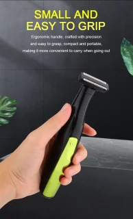 Professionele Oplaadbare Scheerapparaat en Baardtrimmer Zwart