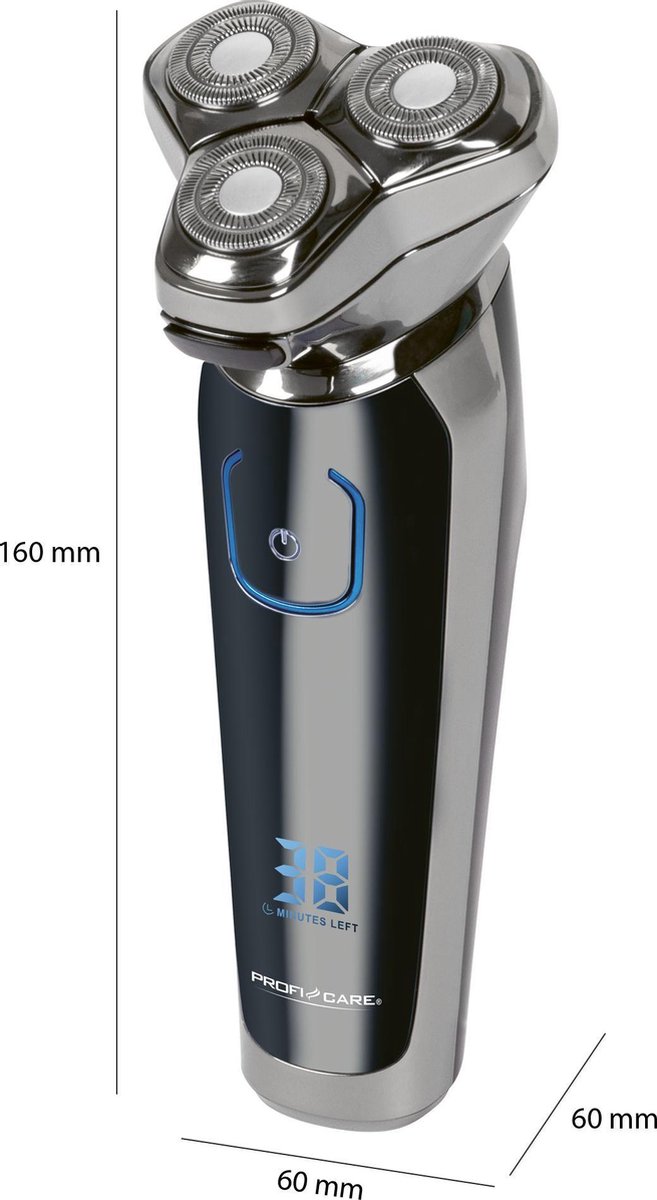 Wat vinden we goed aan de ProfiCare HR 3023 roterend scheerapparaat met trimmer chroom