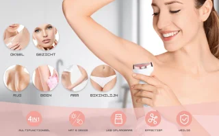 Pumpify Ladyshave 4-in-1 voor Vrouwen