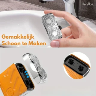 PureVolt Mini Elektrisch Scheerapparaat