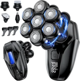 QTTVBTNA hoofdscheerapparaat 5-in-1 tondeuse zwart