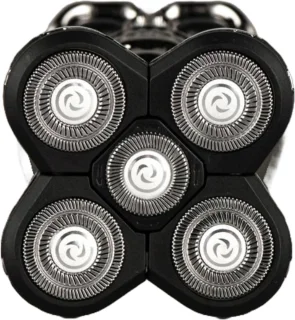 Razzaro 5-in-1 Skull Shaver Elektrische Trimmer Zilver