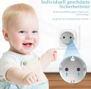 Reisadapter EU naar UK Type G - Set van 2