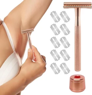 Reisscheerapparaat compact - dames - zilver