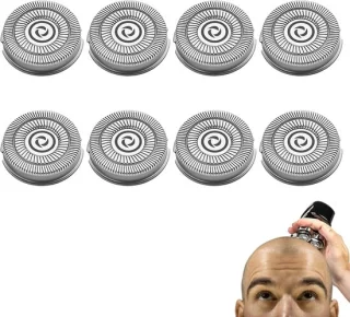 Reservekop voor elektrisch scheerapparaat (8 stuks)