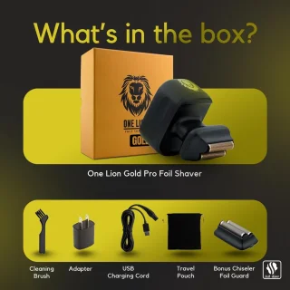 RFWR® Draadloos Gezichtsscheerapparaat voor Mannen