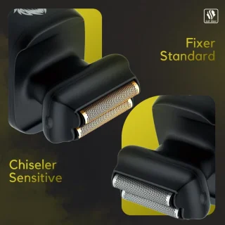 RFWR® Draadloos Gezichtsscheerapparaat voor Mannen