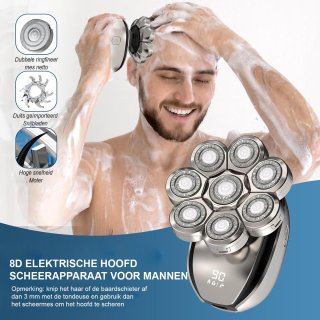 Wat vinden we goed aan de Roterend Elektrisch Hoofdscheerapparaat voor Mannen