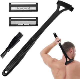 Rugscheerapparaat heren - 45 cm - zwart