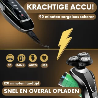 S1110 5-in-1 Elektrisch Scheerapparaat Mannen