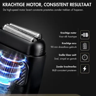 Wat vinden we goed aan de Sansbeauté® Foil Shaver Triple Blade - Elektrisch scheerapparaat