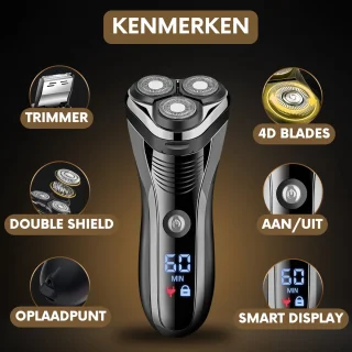 Sansbeauté S1111 2-in-1 Elektrisch Scheerapparaat en Trimmer