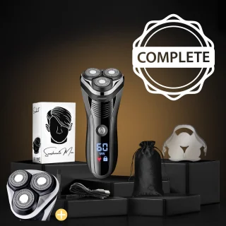 Sansbeaute S1111 2-in-1 Elektrisch Scheerapparaat en Trimmer voor Mannen