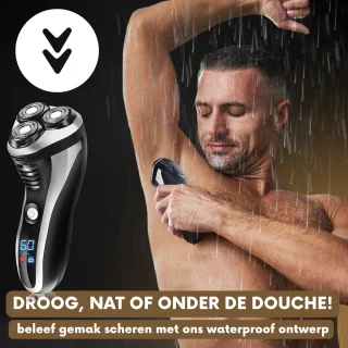 Sansbeaute S1111 2-in-1 Elektrisch Scheerapparaat en Trimmer voor Mannen