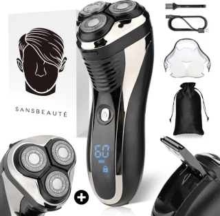 Sansbeaute S1111 2-in-1 Elektrisch Scheerapparaat en Trimmer voor Mannen