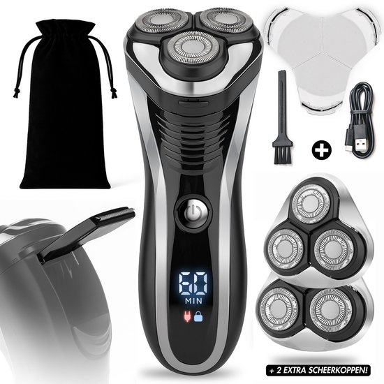Compacte 2-in-1 scheerder met veel functionaliteit