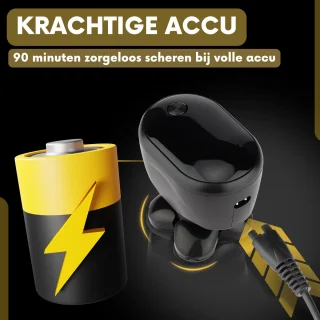 Sansbeauté SkullSharp Classic 6-in-1 Electrisch Scheerapparaat & Trimmer