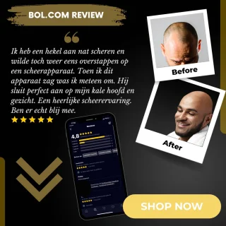 Sansbeauté SkullSharp Classic 6-in-1 Scheerapparaat met Extra Scheerkop
