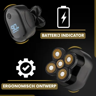 Sansbeauté SkullSharp Classic 6-in-1 Scheerapparaat & Trimmer