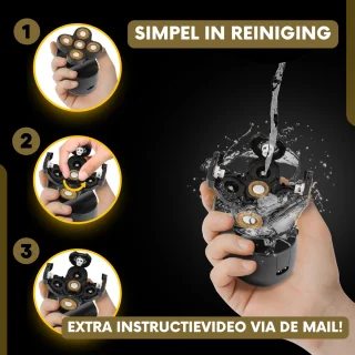 Sansbeauté SkullSharp Classic 6-in-1 Scheerapparaat & Trimmer