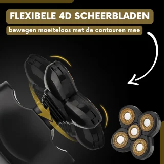 Sansbeauté SkullSharp Classic 6-in-1 Scheerapparaat & Trimmer