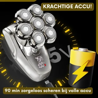 Sansbeauté SkullSharp MAX 6-in-1 Elektrisch Scheerapparaat