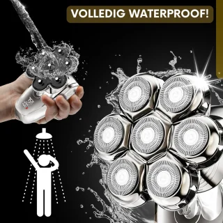 Sansbeauté SkullSharp MAX 6-in-1 Elektrisch Scheerapparaat