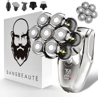 Sansbeauté SkullSharp MAX 6-in-1 Elektrisch Scheerapparaat