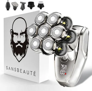 Sansbeauté SkullSharp MAX 6-in-1 Elektrisch Scheerapparaat voor Mannen