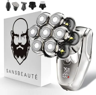 Sansbeauté SkullSharp MAX 6-in-1 Elektrisch Scheerapparaat voor Mannen