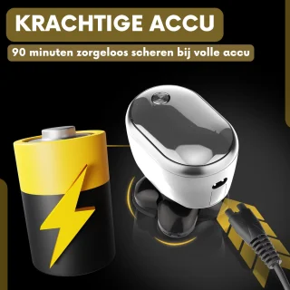 Sansbeauté SkullSharp Platinum 6-in-1 Elektrisch Scheerapparaat voor Mannen