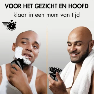 Sansbeauté SkullSharp PRO 6-in-1 Scheerapparaat voor Mannen