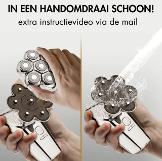 Sansbeauté SkullSharp PRO MAX 6-in-1 Elektrisch Scheerapparaat voor Mannen