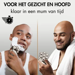 Sansbeauté SkullSharp PRO MAX 6-in-1 Scheerapparaat en Trimmer