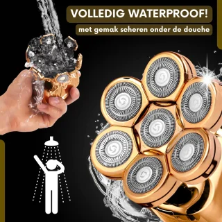 Sansbeauté SkullSharp V1 6-in-1 Elektrisch Scheerapparaat en Trimmer