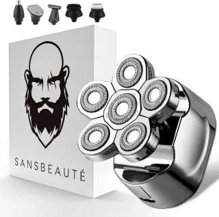 Sansbeauté SkullSharp V1 6-in-1 Elektrisch Scheerapparaat Trimmer