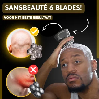 Sansbeauté SkullSharp V1 6-in-1 Elektrisch Scheerapparaat Trimmer