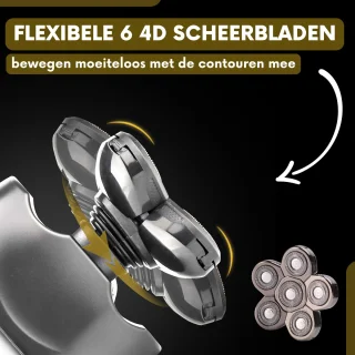 Sansbeauté SkullSharp V1 6-in-1 Elektrisch Scheerapparaat Trimmer