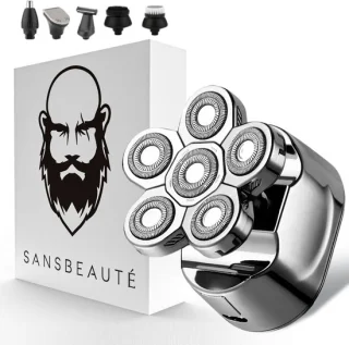Sansbeauté SkullSharp V1 6-in-1 Elektrisch Scheerapparaat Trimmer