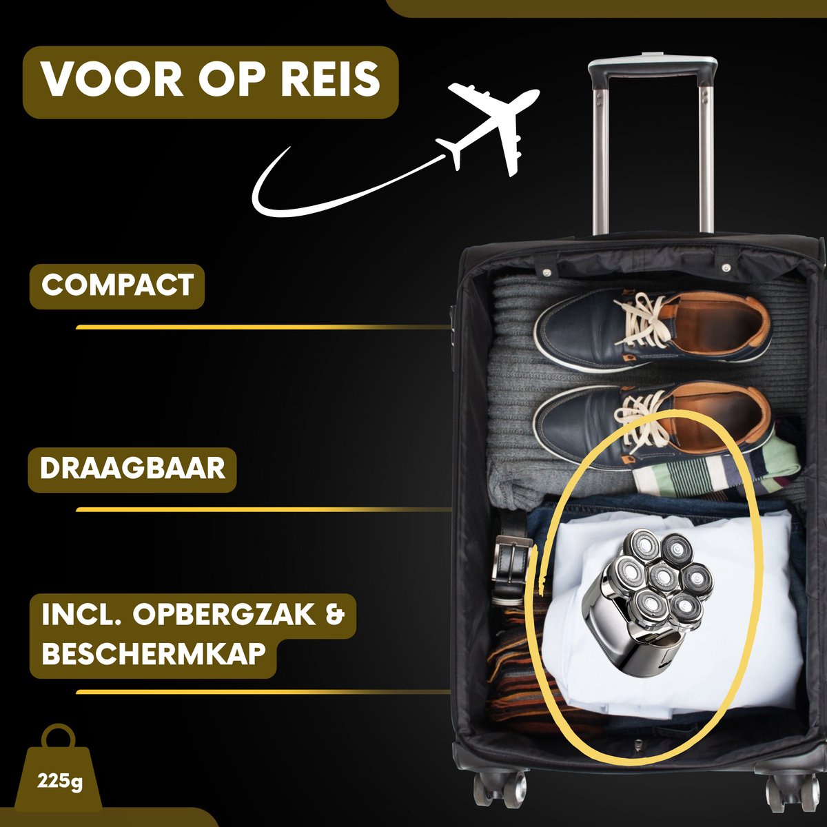 Wat vinden we goed aan de Sansbeauté SkullSharp V1 6-in-1 Elektrisch Scheerapparaat & Trimmer