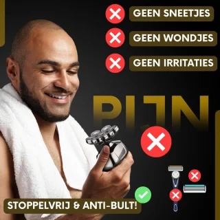 Sansbeauté SkullSharp V1 6-in-1 Elektrisch Scheerapparaat & Trimmer
