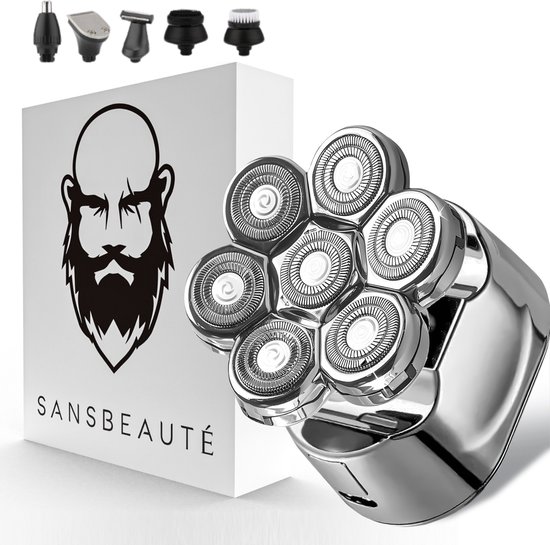 Sansbeauté SkullSharp V1 6-in-1 Elektrisch Scheerapparaat & Trimmer review