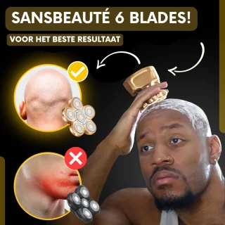 Sansbeauté SkullSharp V1 6-in-1 Scheerapparaat voor Mannen