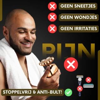 Sansbeauté SkullSharp V1 6-in-1 Scheerapparaat voor Mannen