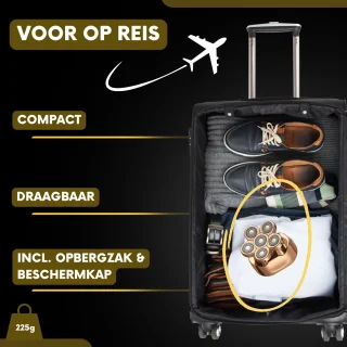 Sansbeauté SkullSharp V1 6-in-1 Scheerapparaat voor Mannen
