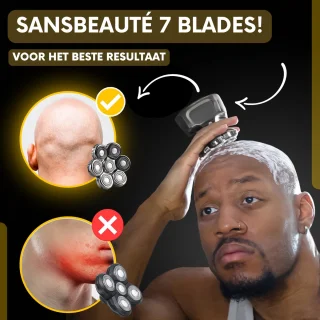 Sansbeauté SkullSharp V2 6-in-1 Elektrisch Scheerapparaat en Trimmer voor Mannen